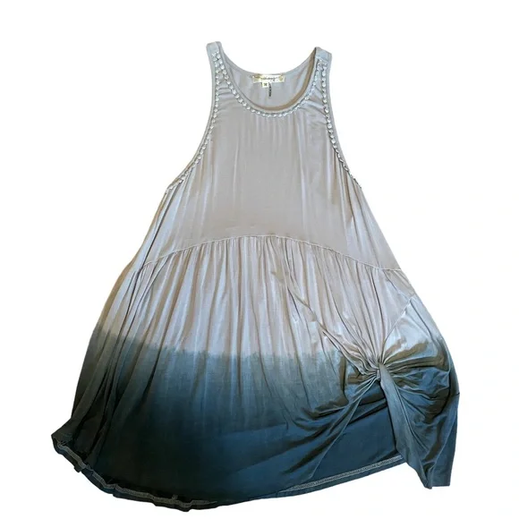 Ombre Racerback mini dress / tunic by Andrew by Unit - Picture 1 of 6